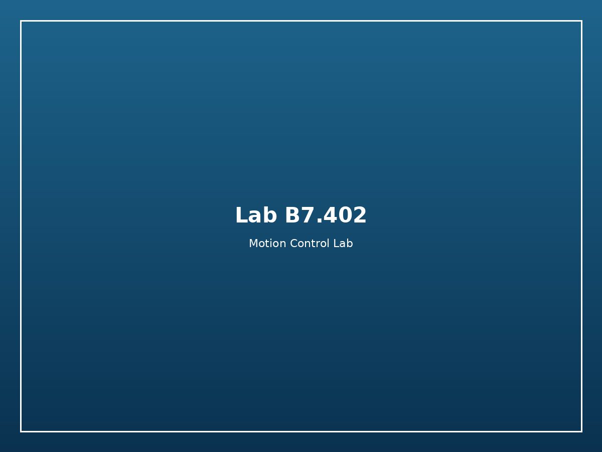 PCMC Lab B7.402